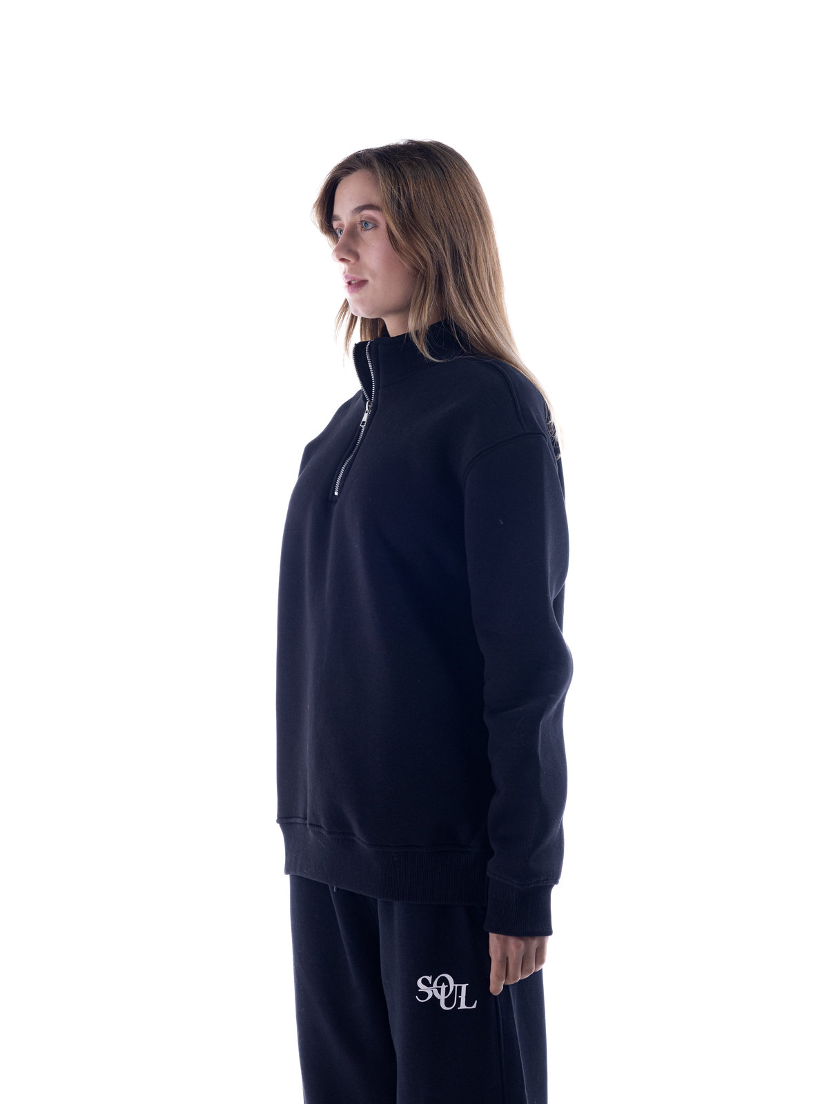 Unisex Comfort Quarter‑Zip